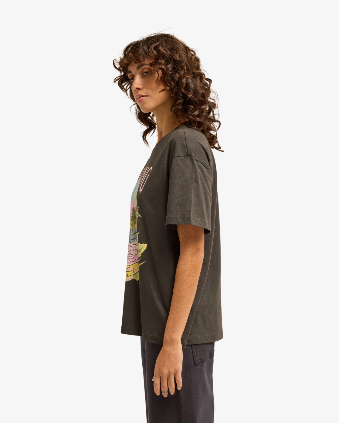 Billabong t-shirt dam Dreamy memories off black - 4