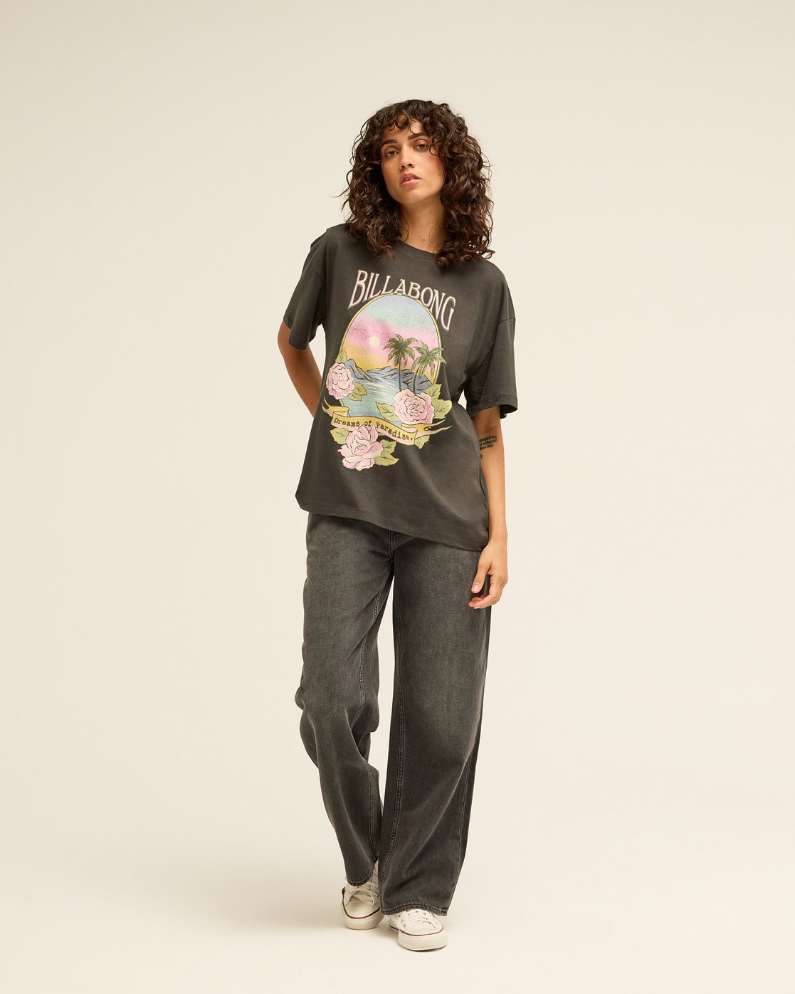 Billabong t-shirt dam Dreamy memories off black - 6
