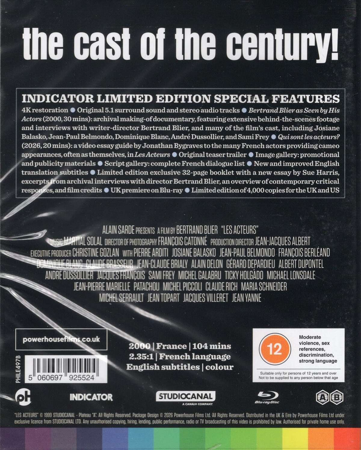 Les Acteurs (Limited Edition) (ej svensk text) (Blu-ray) - 2