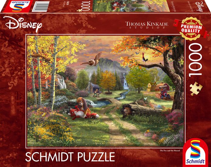 The Fox and the Hound, 1000 Bitar Schmidt - 2