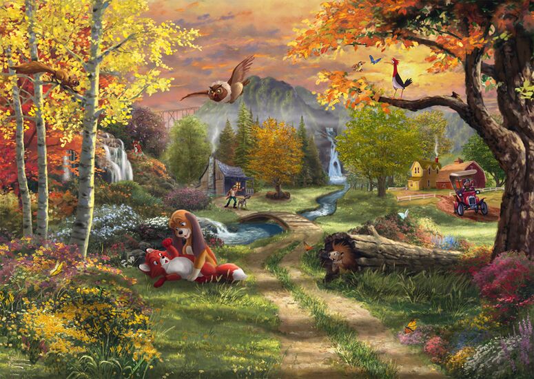 The Fox and the Hound, 1000 Bitar Schmidt
