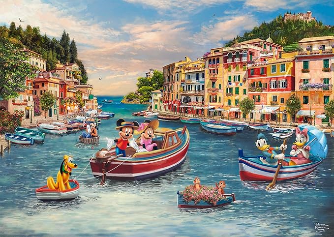 Mickey and  Minnie in Italy, 1000 Bitar Schmidt