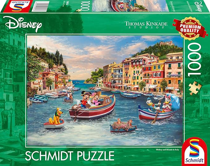 Mickey and  Minnie in Italy, 1000 Bitar Schmidt - 2