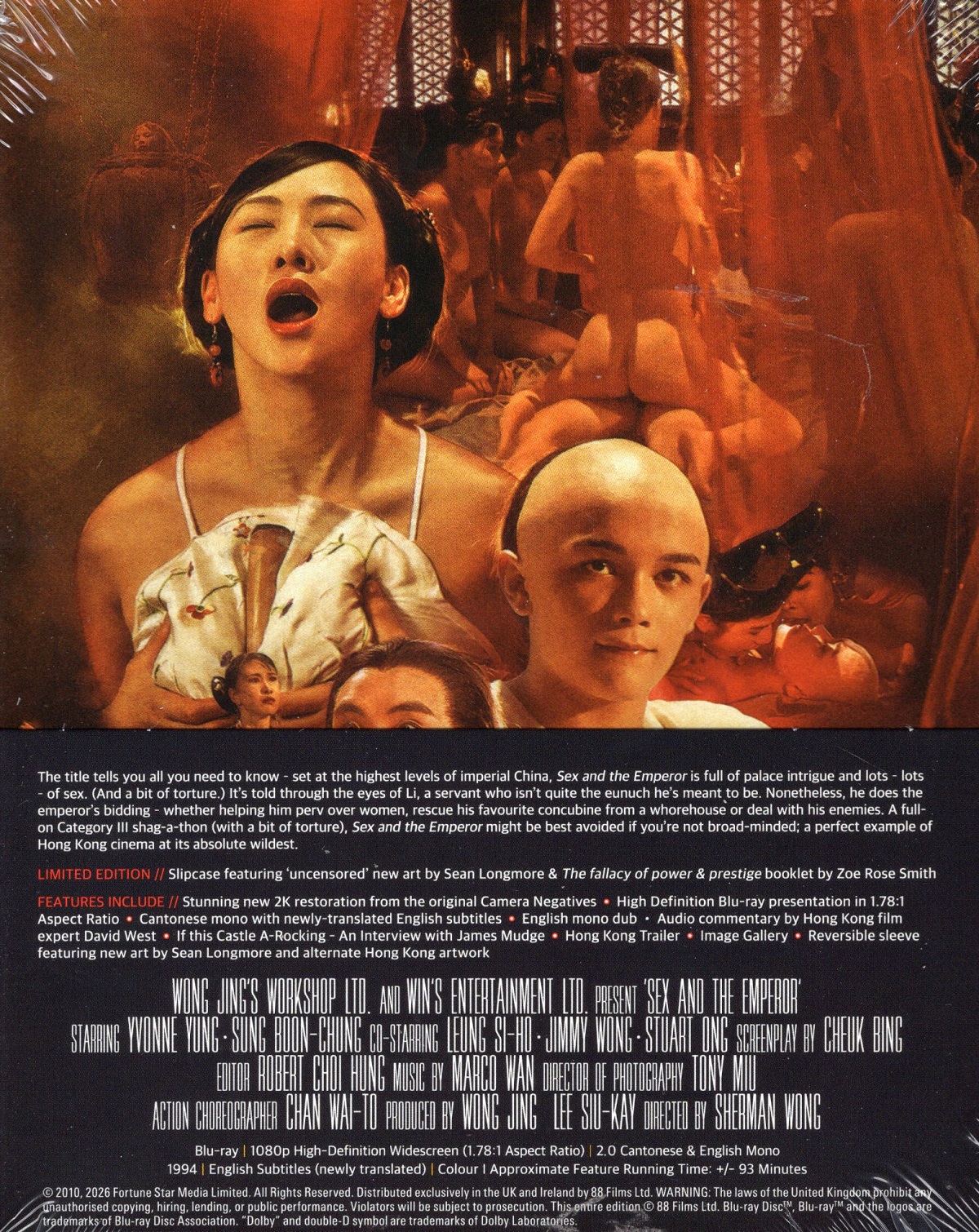 Sex And the Emperor (Limited Edition) (ej svensk text) (Blu-Ray) - 2