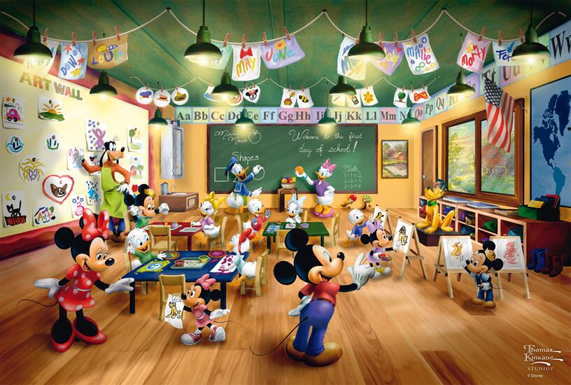 Mickey and Minnie Schoolhouse, 200 Bitar Schmidt