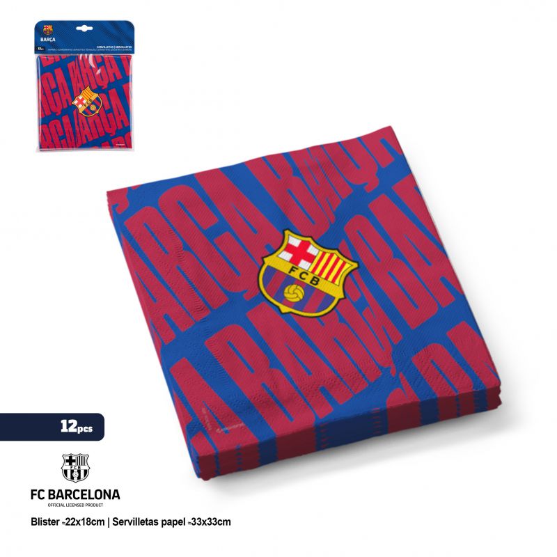FC Barcelona Servetter 12-pack Barca