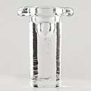 Kjell Engman (Cool 1999) Modern Clear Icicle Candleholder 14 cm