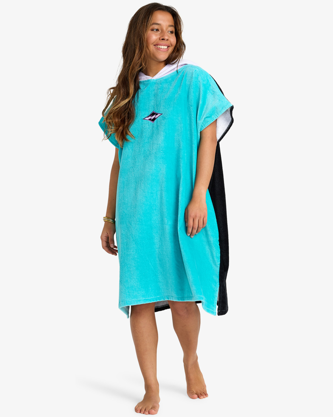 Billabong Poncho dam aqua haze