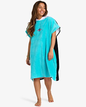 Billabong Poncho dam aqua haze