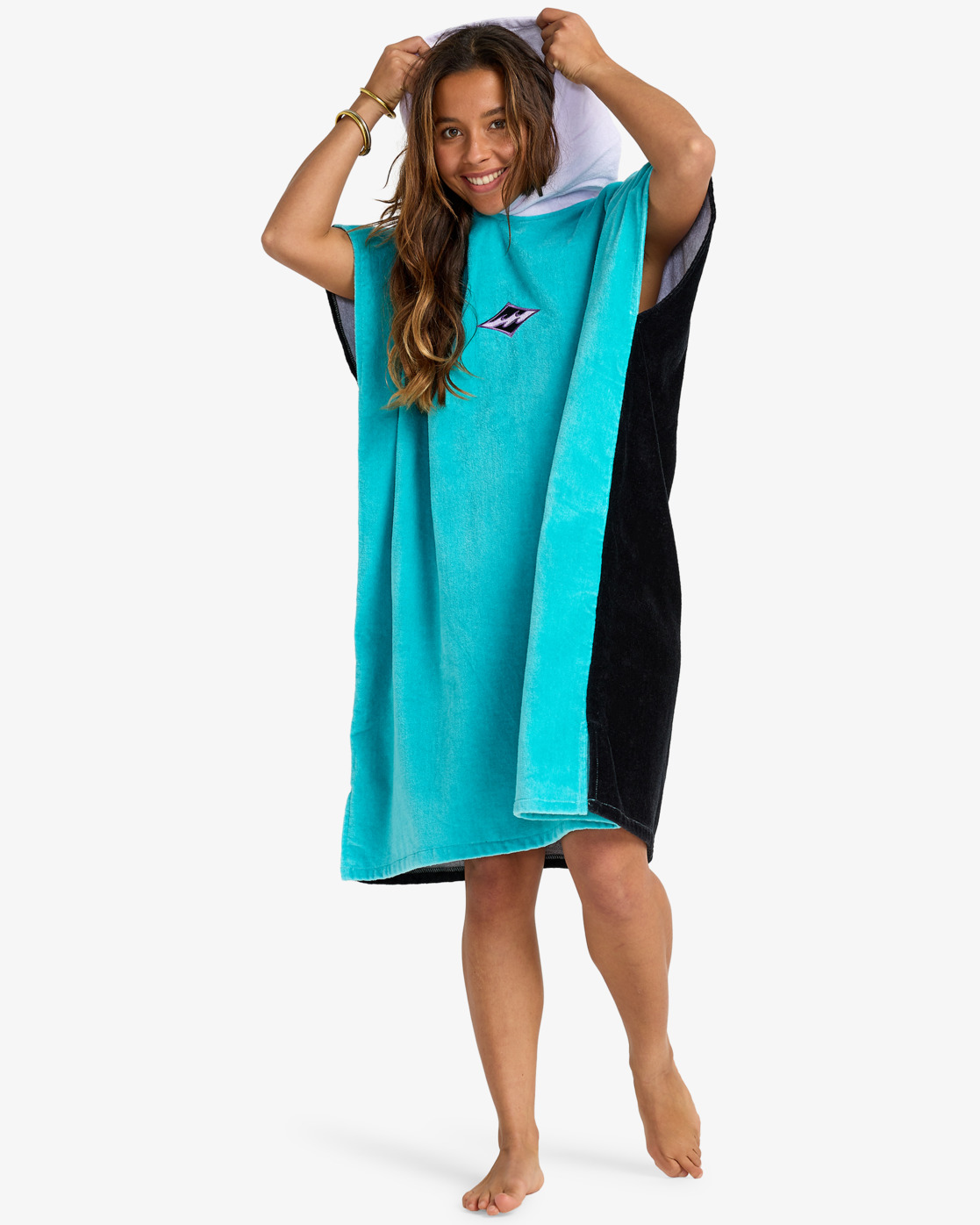 Billabong Poncho dam aqua haze - 5