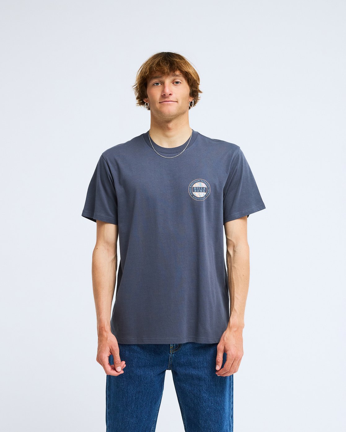 Billabong t-shirt Rotor ombre blue