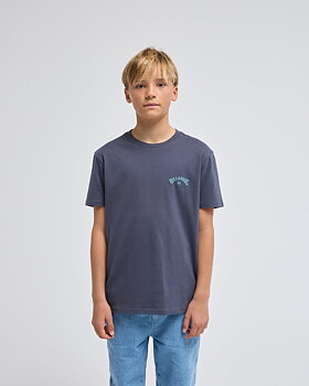 Billabong t-shirt jr Arch wave ombre blue