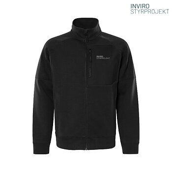 Inviro Sweatshirt jacka 7830 GKI - Svart