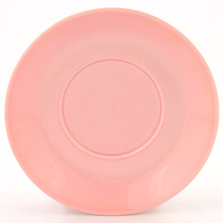 Stig Lindberg (Pastell 1980s) Pink Teacup Saucer 14 cm  [Sample Images] [Free Shipping]