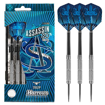 Harrows Assassin Knurled Grip 80% 19g