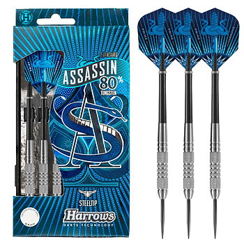 Harrows Assassin Knurled Grip 80% 26g