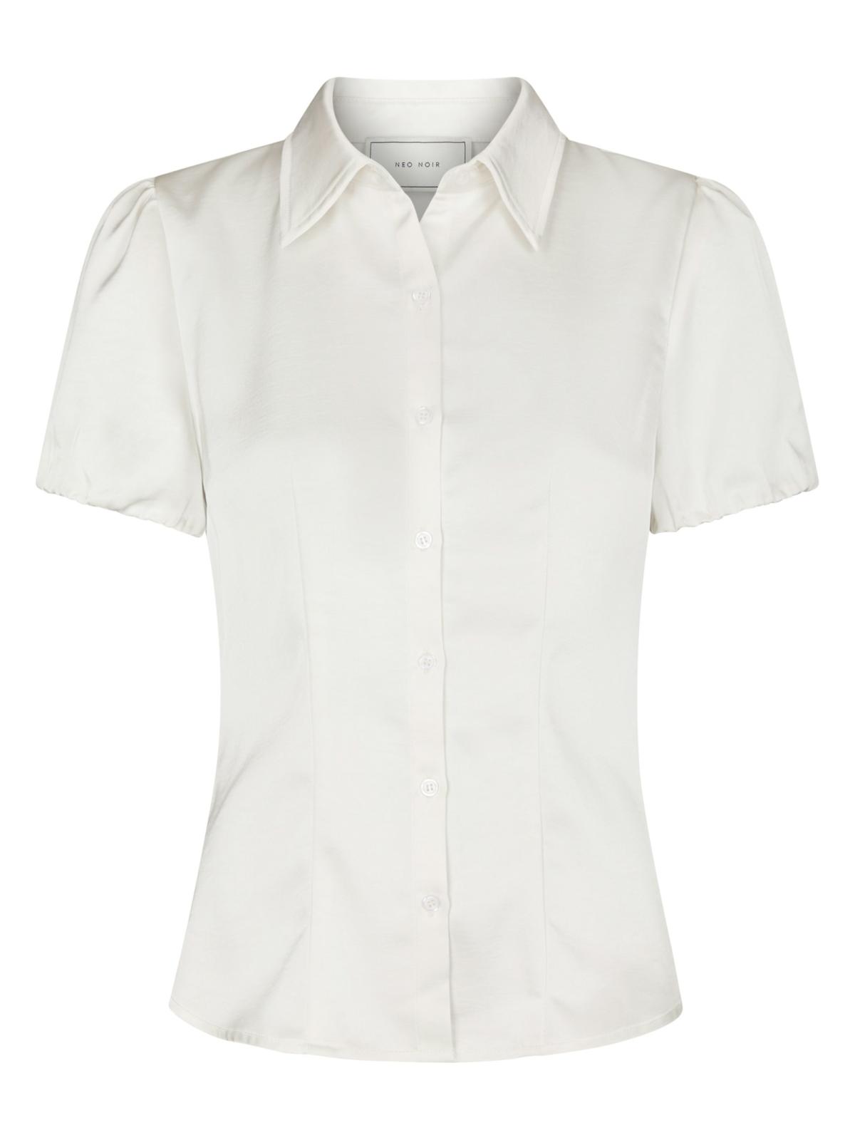 Neo Noir Lyselle Heavy Sateen Shirt,  Pearl