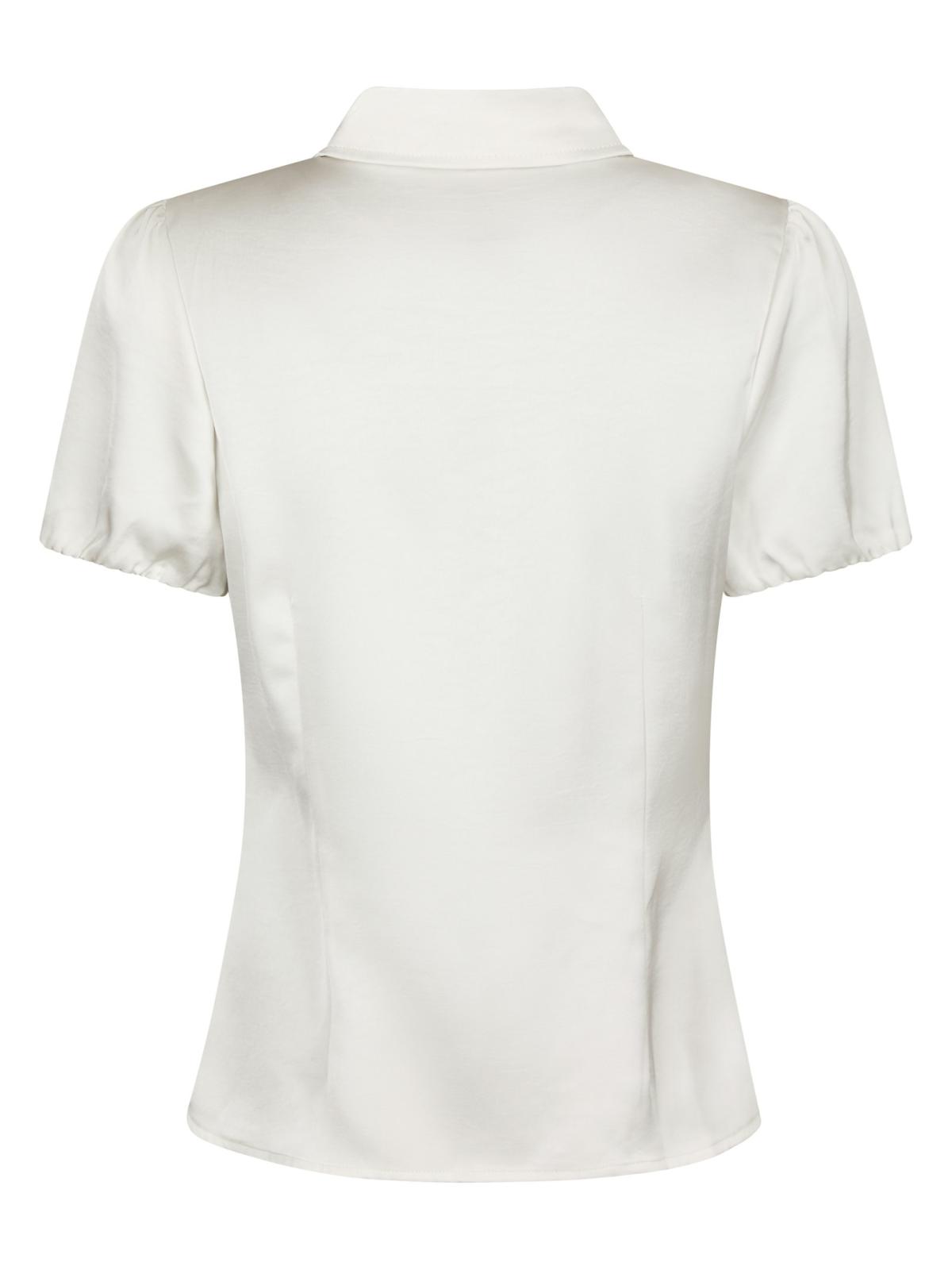 Neo Noir Lyselle Heavy Sateen Shirt,  Pearl - 2