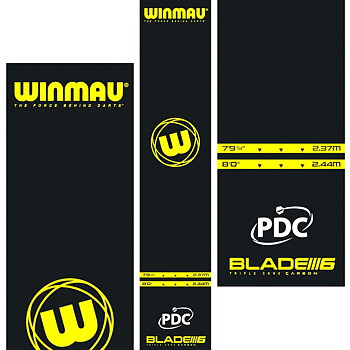 Winmau Dartmatta Pro Zone Essential PVC 300x60