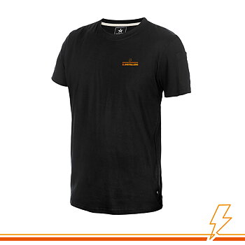Elinstallera T-shirt TS13 - Svart ink. tryck