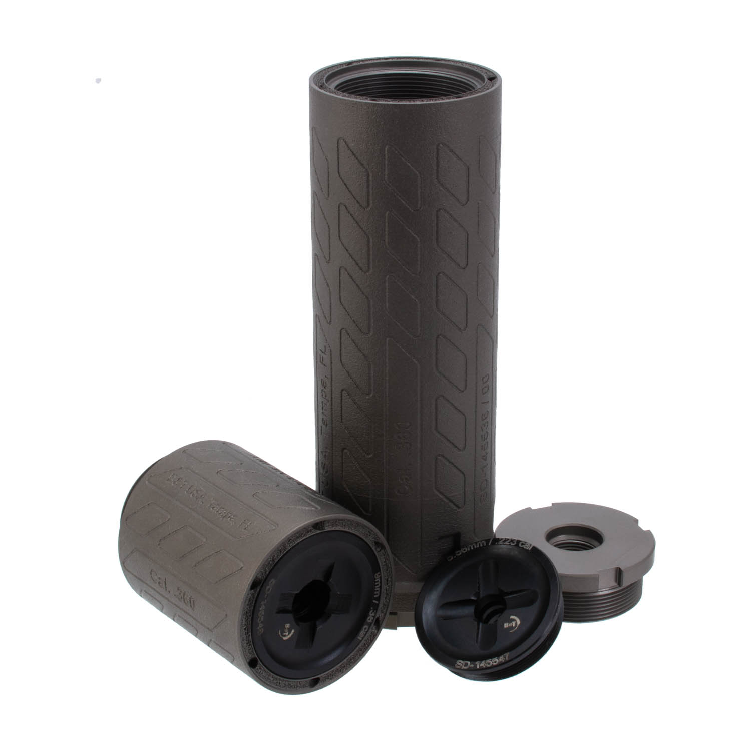 B&T RBS suppressor PRINT-X VERS36-XM  Cal. 5.56 to 9mm BLACK - 2