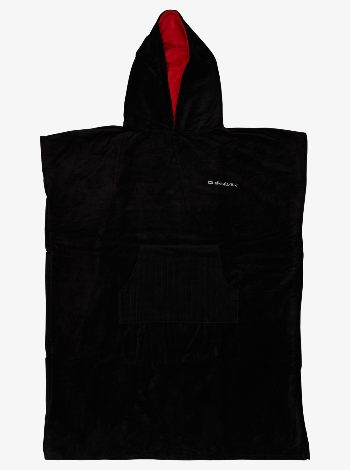 Quiksilver poncho jet black