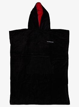 Quiksilver poncho jet black