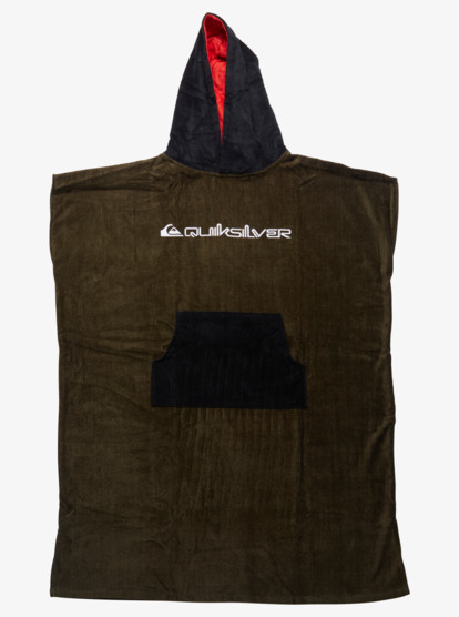 Quiksilver poncho grape leaf