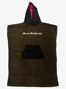 Quiksilver poncho grape leaf