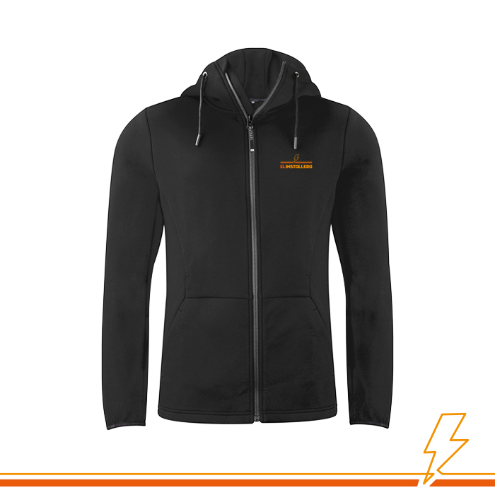 Elinstallera Hood Pemberton - Svart ink. brodyr