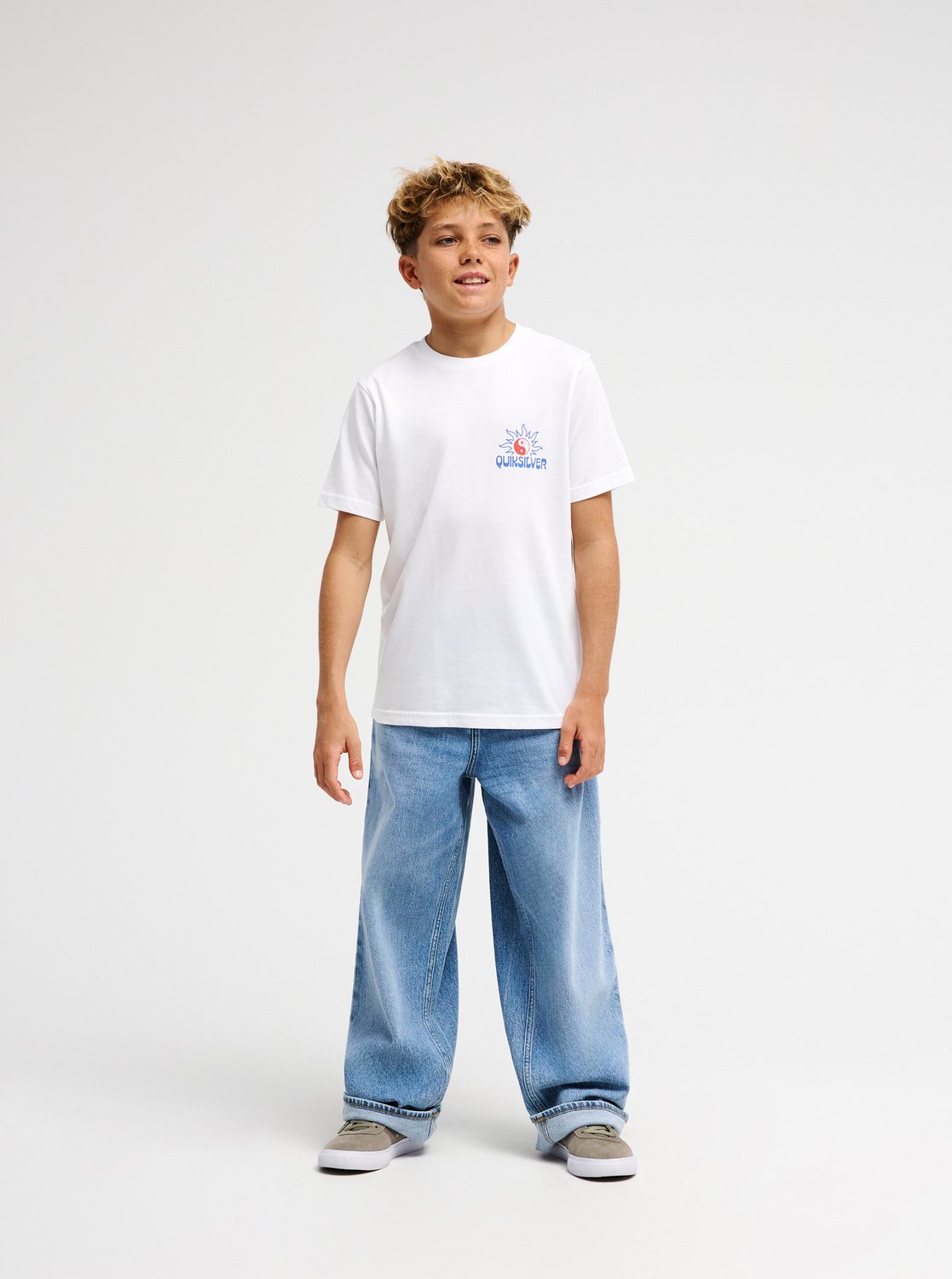 Quiksilver t-shirt jr Fusion white - 4