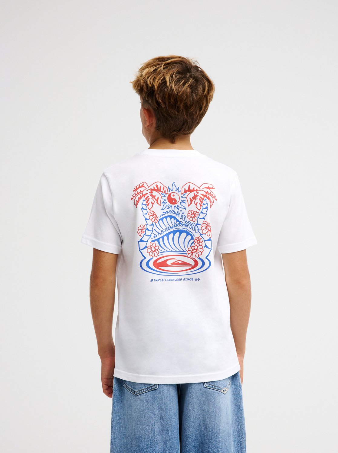 Quiksilver t-shirt jr Fusion white - 2