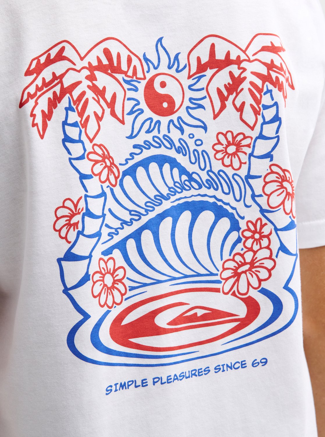 Quiksilver t-shirt jr Fusion white - 5