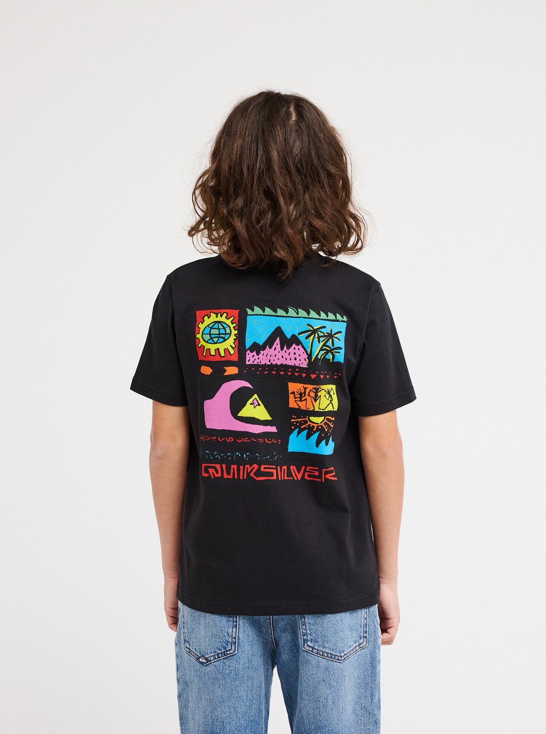 Quiksilver t-shirt jr Kingpin black - 2