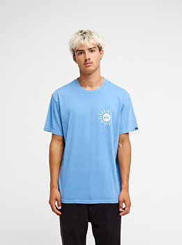 Quiksilver t-shirt Evo neon blue