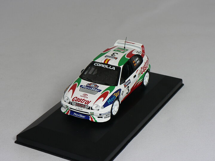 Toyota Corolla # 3   1999  C. Sainz - L. Moya  1:43  Champion Rally Cars 