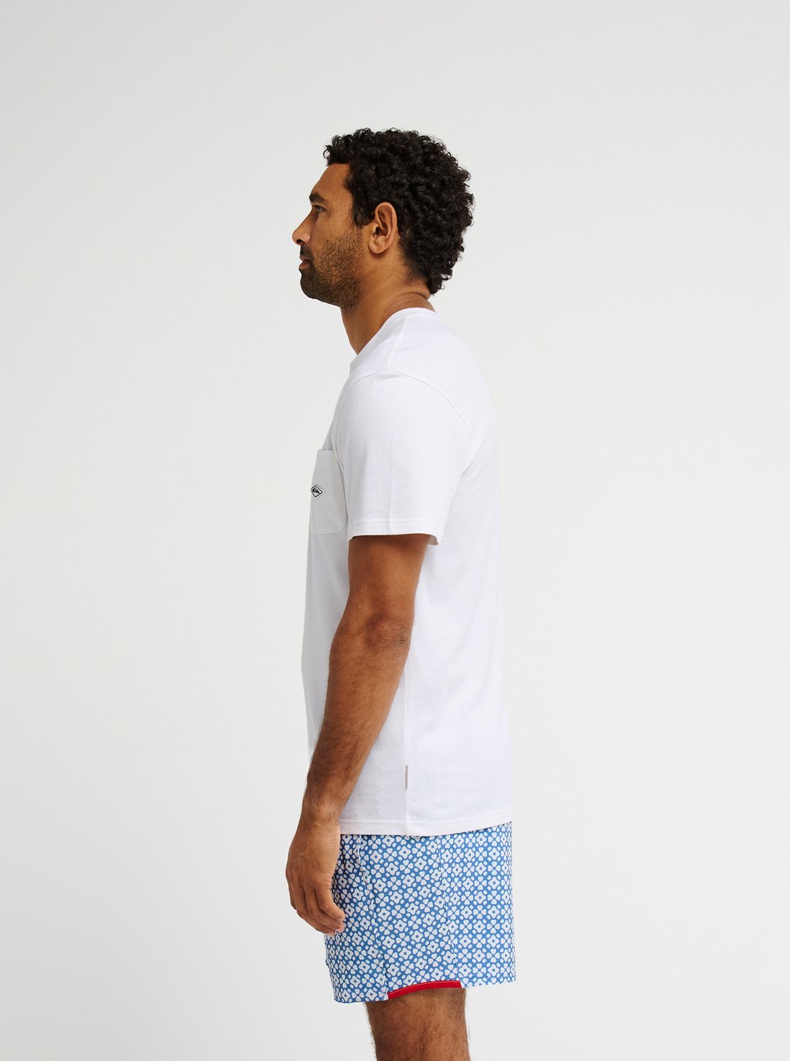 Quiksilver t-shirt Diamond pocket white - 7