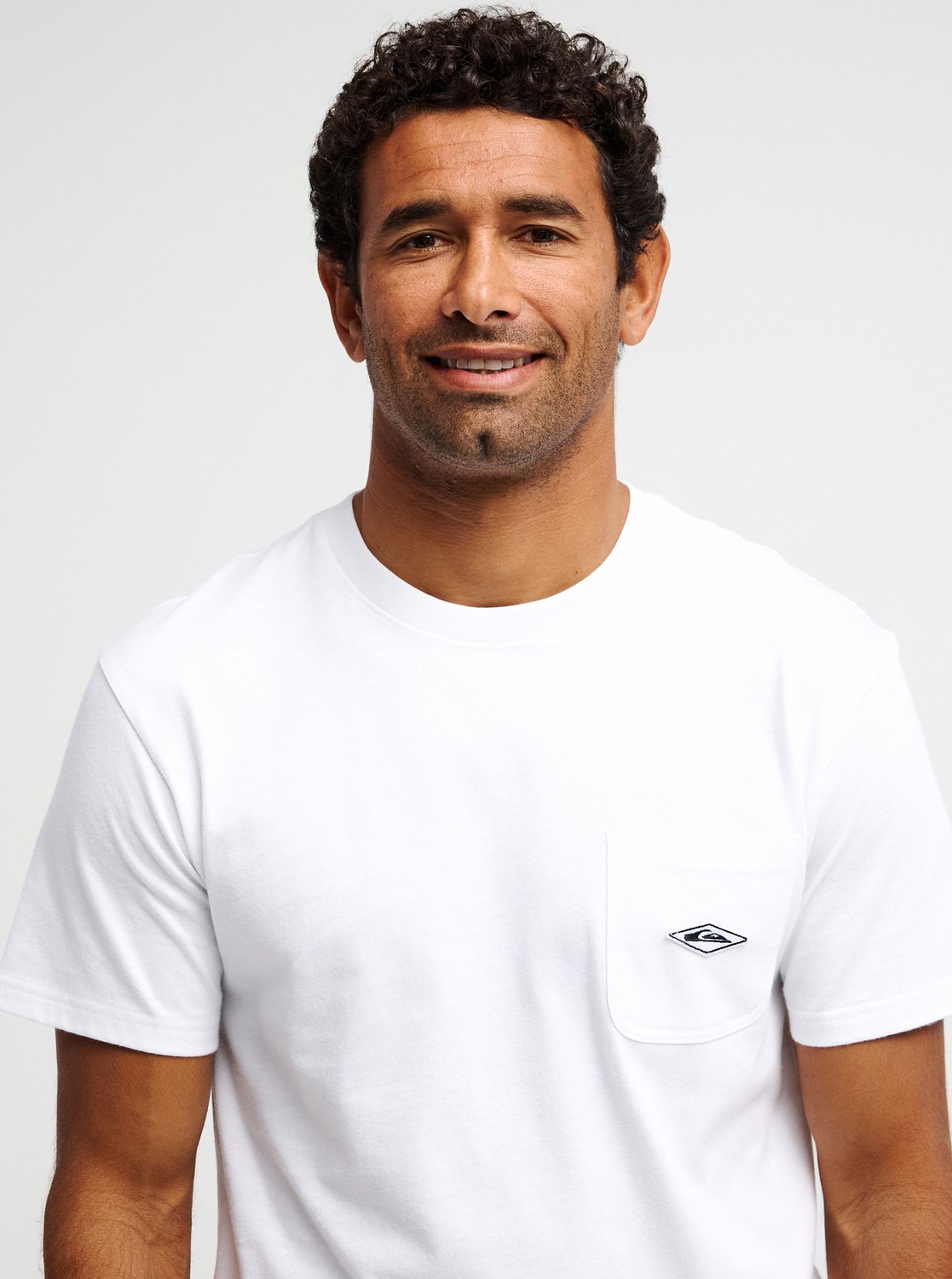 Quiksilver t-shirt Diamond pocket white - 2