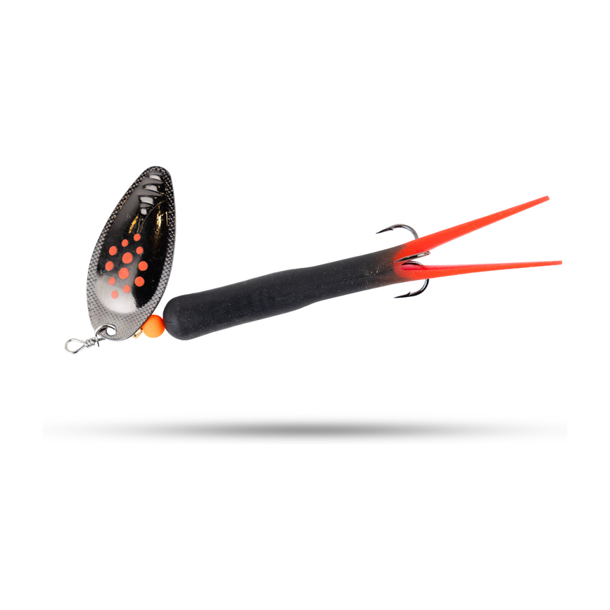 Armada salmon tube spinner 24g är en spinnare för lax som passar fiske i älvar och åar. Bra spinnare för älvkarleby och bergeforsen