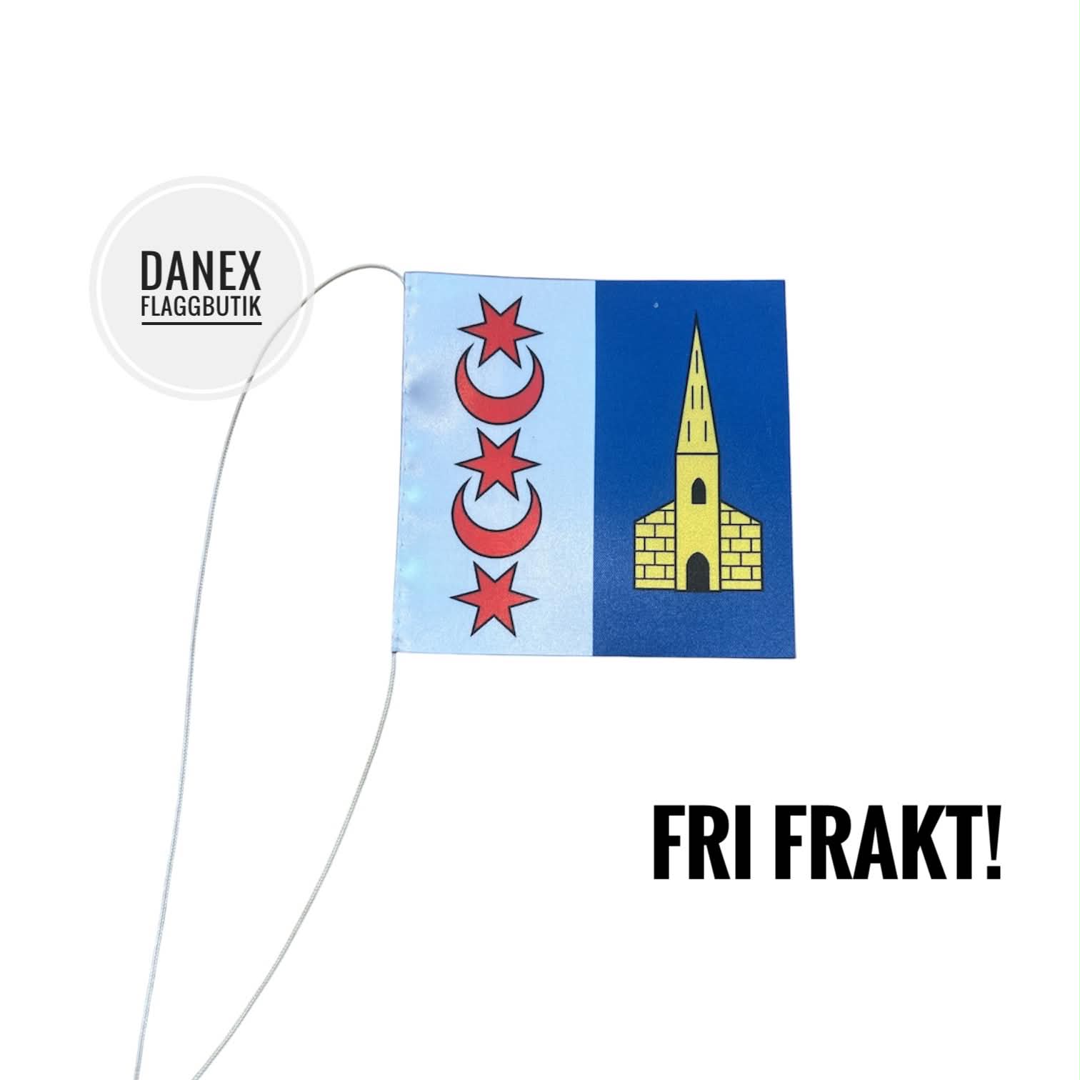 Canton Montreux bordsflagga