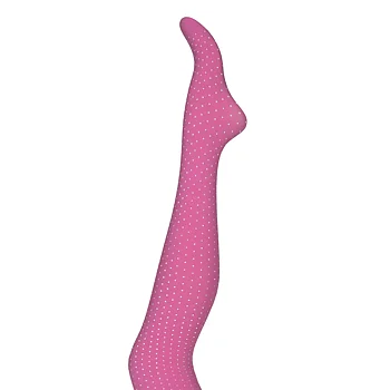 Strumpbyxor från MARGOT, pink-white-dots