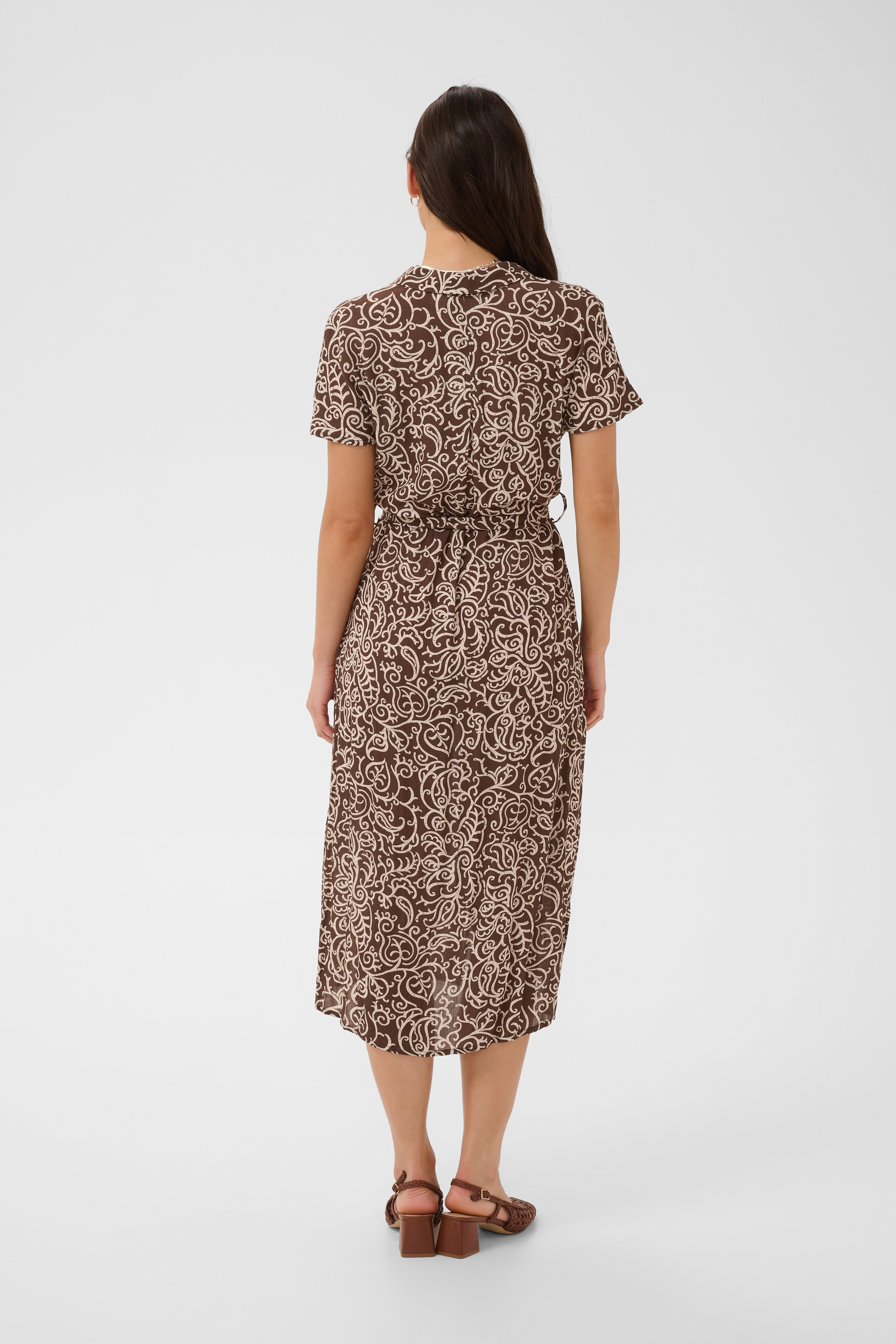 Saint Tropez Vega Dress Brown Birch - 2