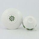Stig Lindberg (Berså 1961) Coffee Cup with Green Leaf Decor 10 cm  [Sample Images]
