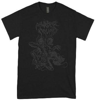 MURDER SQUAD - Two Headed Abomination Black T-shirt (PRE-ORDER)