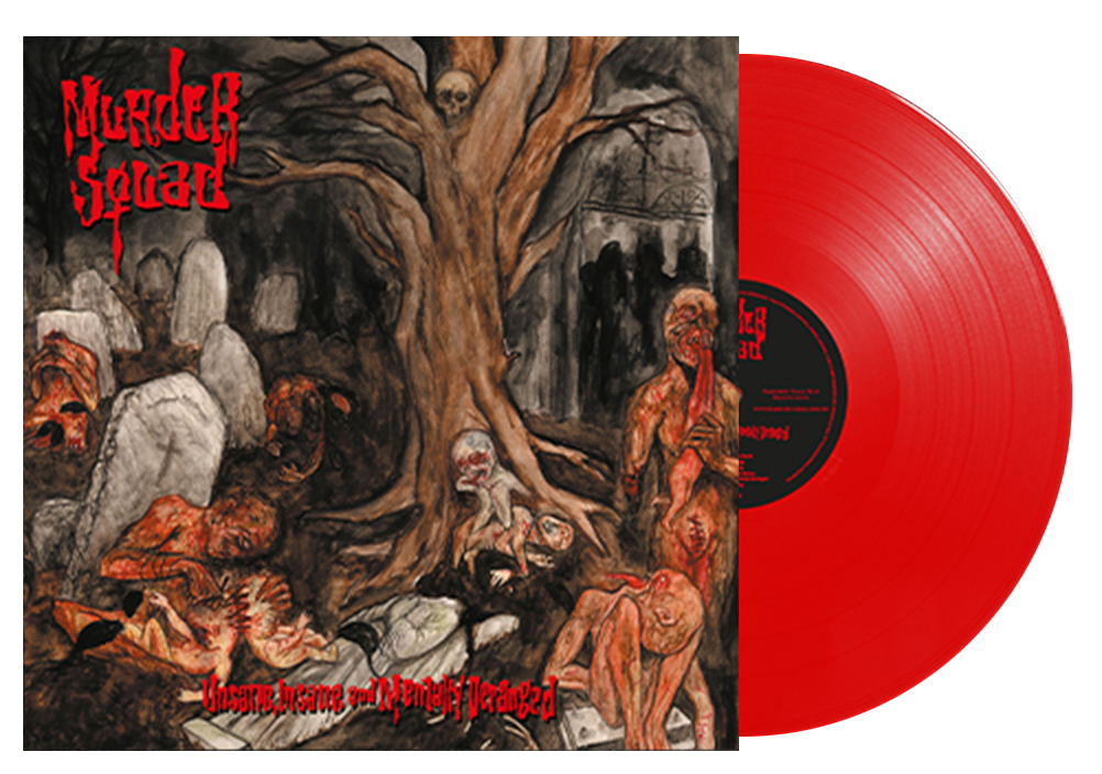 MURDER SQUAD - Unsane, Insane And Mentally Deranged LP (PRE-ORDER)