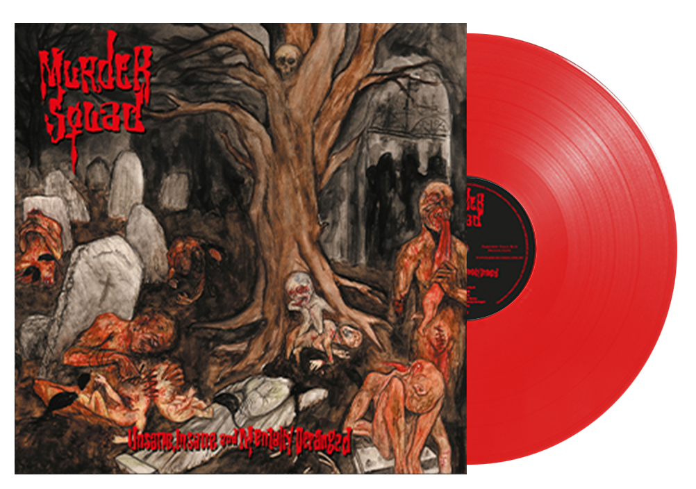 MURDER SQUAD - Unsane, Insane And Mentally Deranged LP (PRE-ORDER)