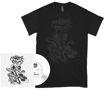 MURDER SQUAD - 7" (VIT) + Two Headed Abomination T-shirt (PRE-ORDER)