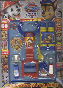 Megapack nr 4 2026, PAW Patrol, roligt lekset, 60 stickers mm