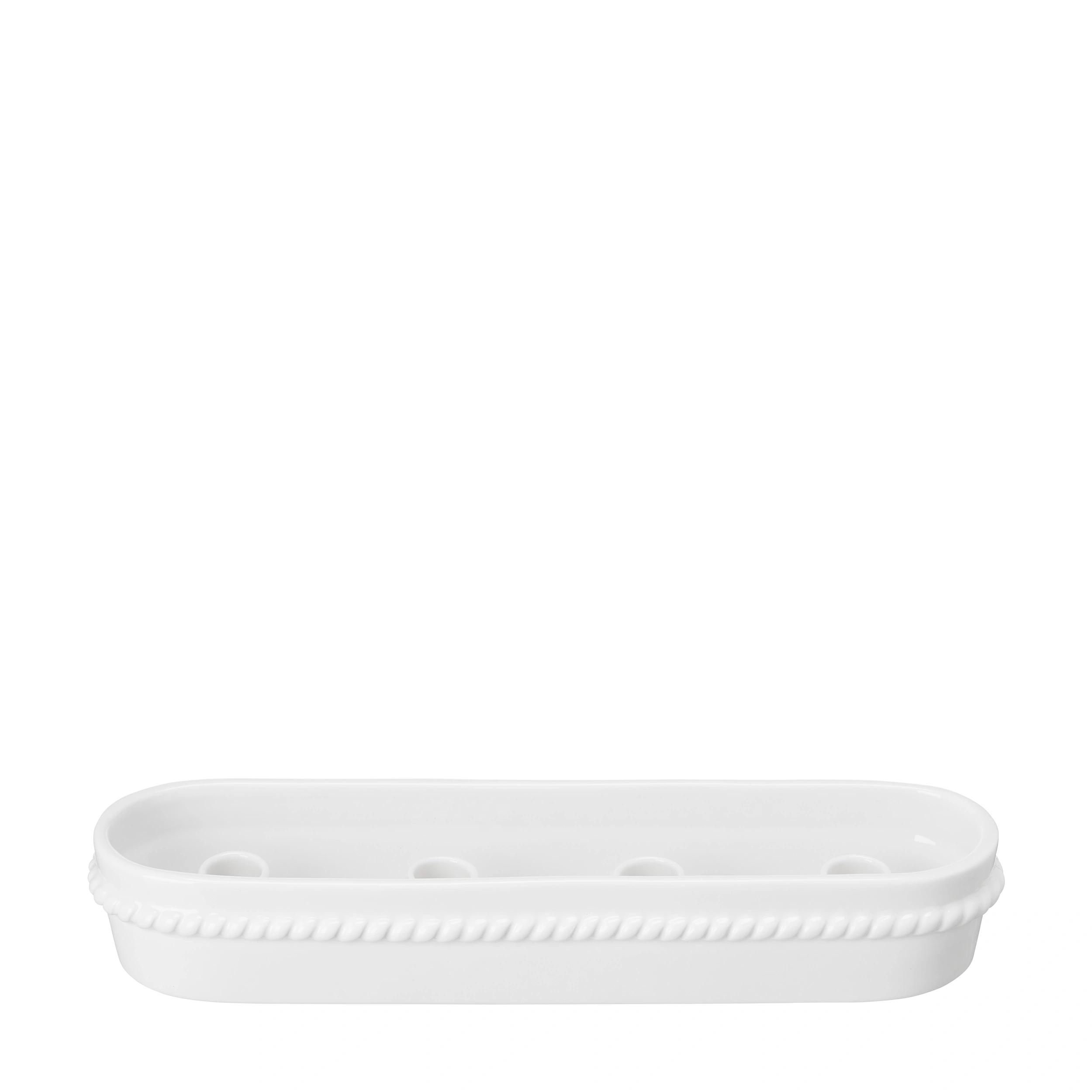 Advent Candle holder White 38x11x6 cm - 2