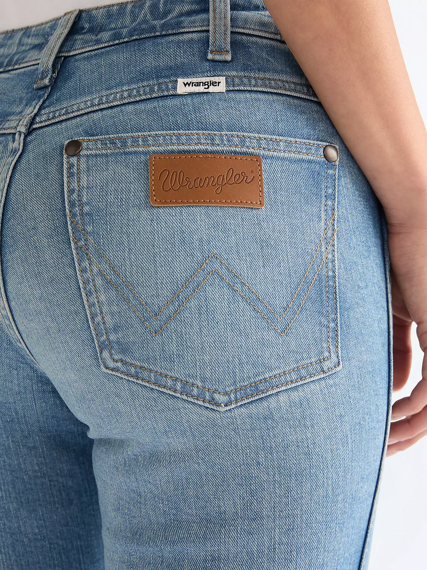Wrangler Montana flare jeans american blue - 5